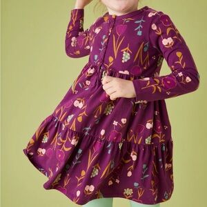 Tea Collection Tiered Henley Dress, Size 10